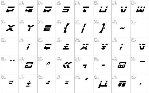 Trajia Laser Italic