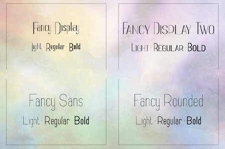 Fancy Light font