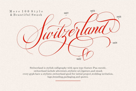 Switzerland font