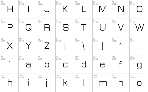 SpaceOutCondensed Regular