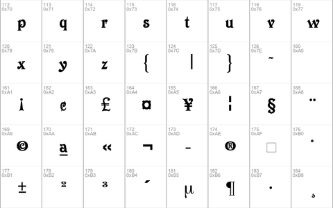 Longdon Decorative Regular