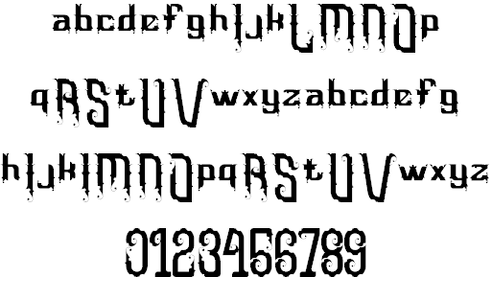 Omnivorous Regular 02 font