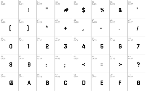 Febrotesk4FUnicase-Bold &