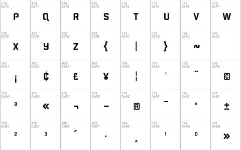 Febrotesk4FUnicase-Bold &