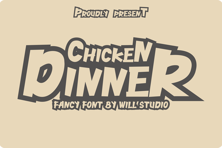 Chicken Dinner Demo font