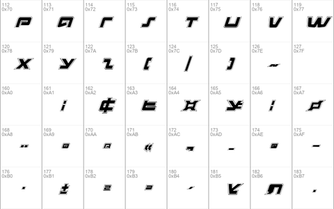 Pulse Rifle Academy Italic