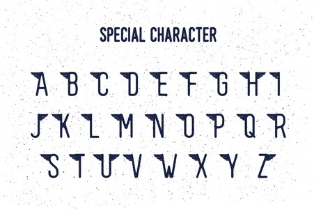 Gahar font