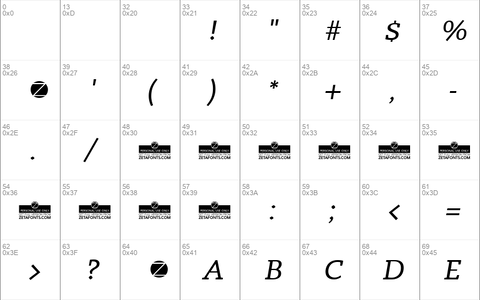 Radcliffe Display Italic