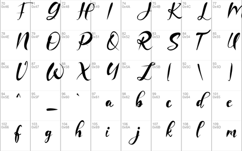 Imaginational font