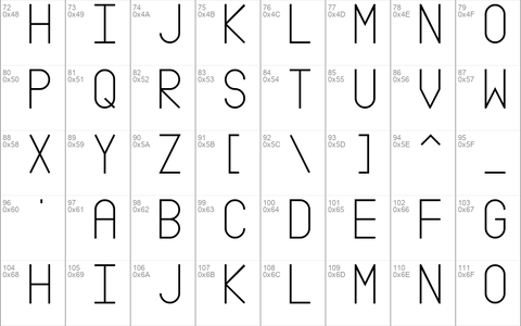 Zector font