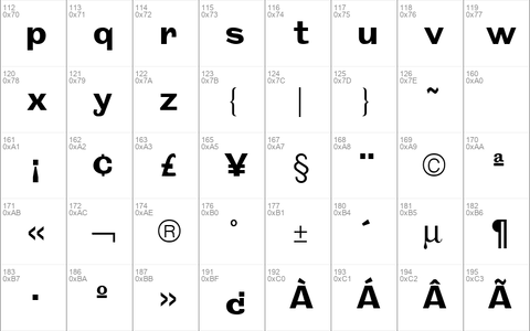 Groschen Extended Regular