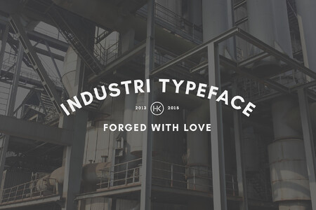 Industri font
