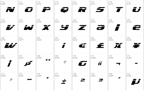 Xcelsion Laser Italic