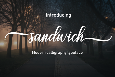 sandwich font