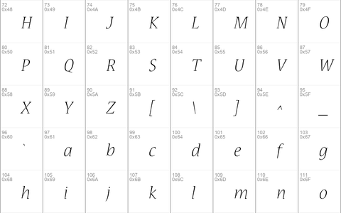 Nueva Std Light Italic