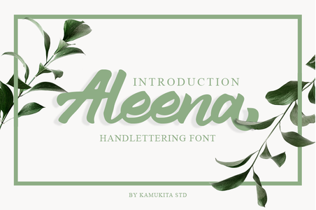 Aleena (demo) font