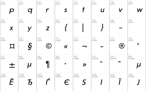 JournalSansC Italic