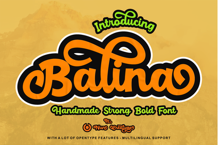 Balina-Personal-Use font