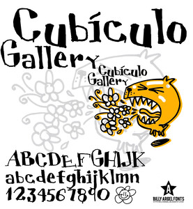 CUBICULOGALLERY SERIF font