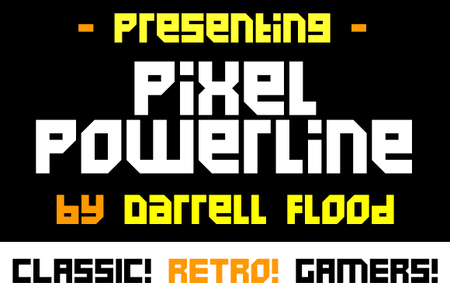 Pixel Powerline font
