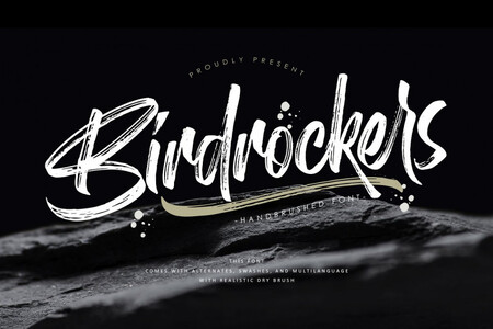 Birdrockers font