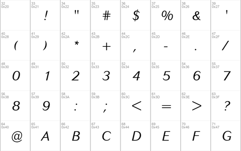 Cosmos-Light LightItalic