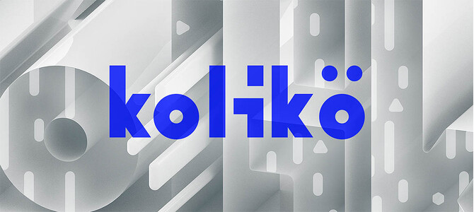 koliko Bold font