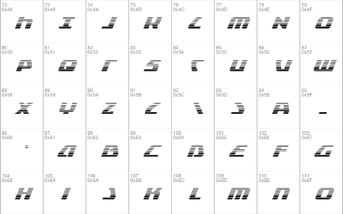 Global Dynamics Gradient Italic