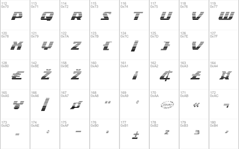 Global Dynamics Gradient Italic