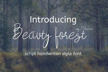beautyforest font