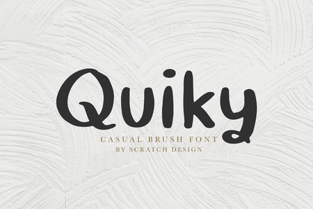 Quiky font