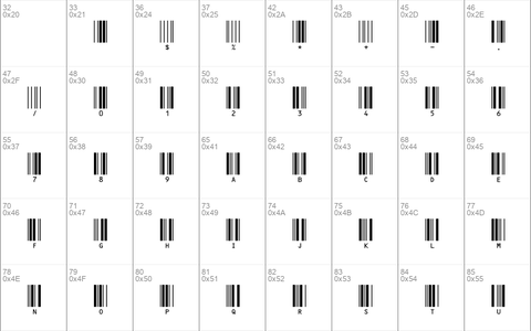 Barcode39AL Normal