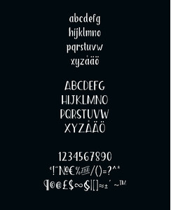 The Salvador Condensed font