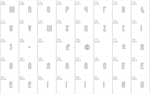 Qalin Outline Regular