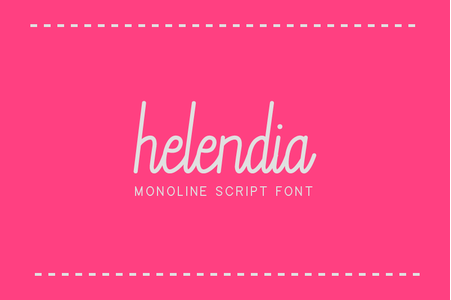 Helendia font