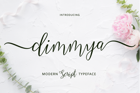 dimmya demo font