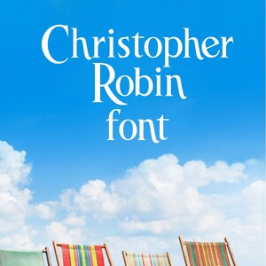 Christopher Robin font