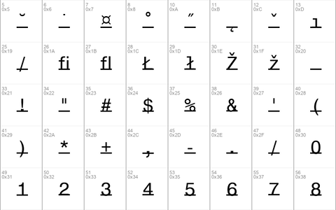 UnderlineMonospace Regular