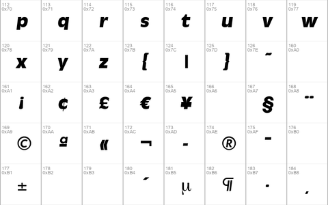 ArthurBecker-Heavy Italic