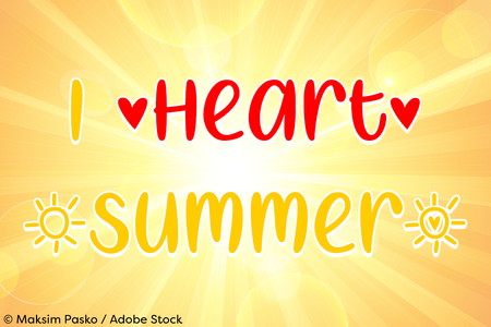 I Heart Summer font
