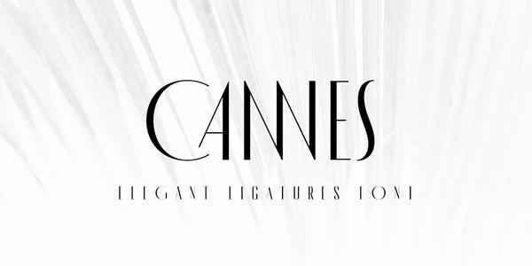 MADE Cannes font