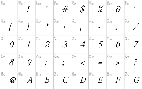 Weidemann BookItalic