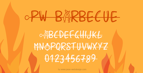PWBarbecue font