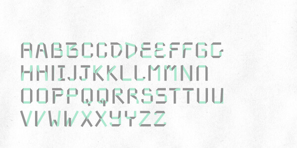 DogEaredSolid-A font