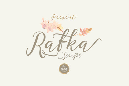 Rafka Script Demo font