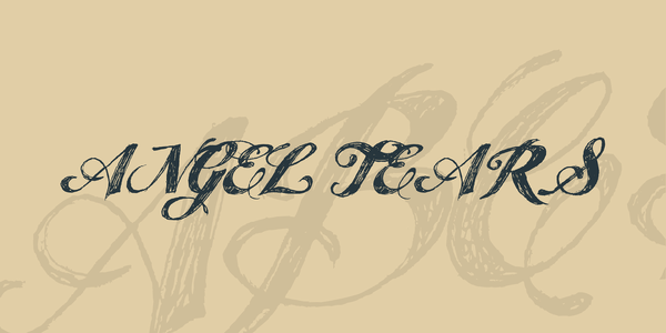 ANGELTEARS font