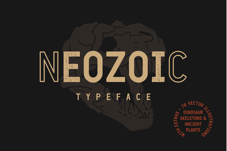 Neozoic Trial font
