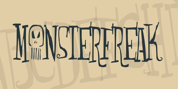 Monsterfreak font