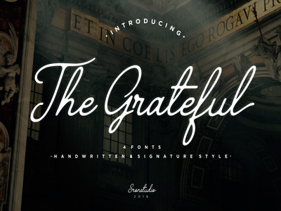 The Grateful 1 font