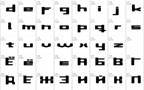 InavelTetka Cyr Semi-expanded DemiBold